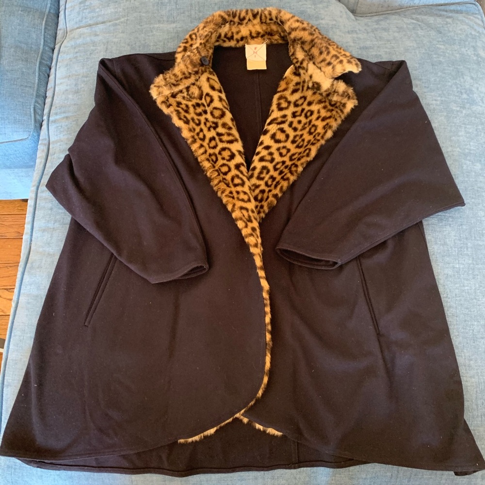 Vintage leopard print Fendi Coat